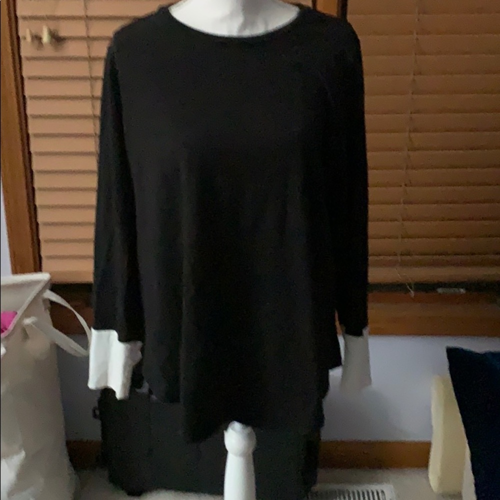 Universal Standard Black Long Sleeve Top
